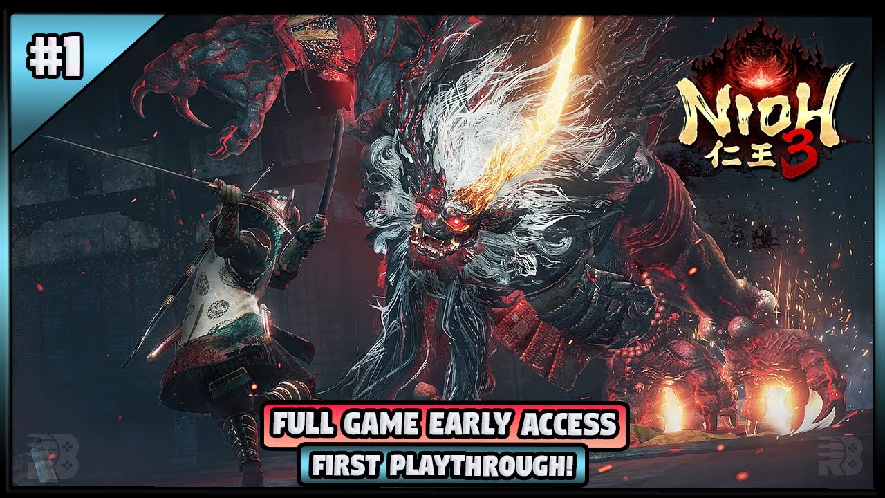 Nioh 3 Early Access | This Game Is AMAZING! ✅| Part 1