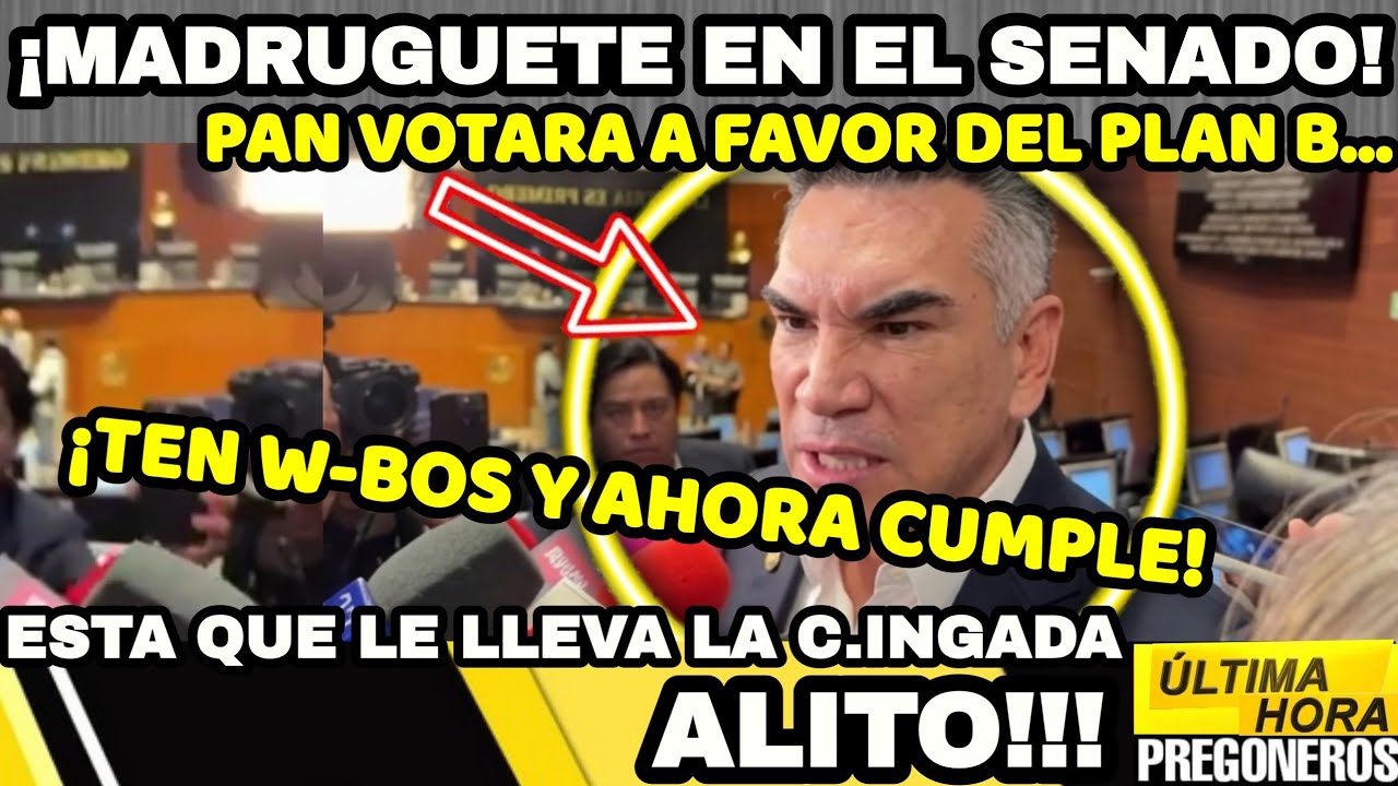 &iexcl;MADRUGUETE EN EL SENADO, PASA PLAN B!