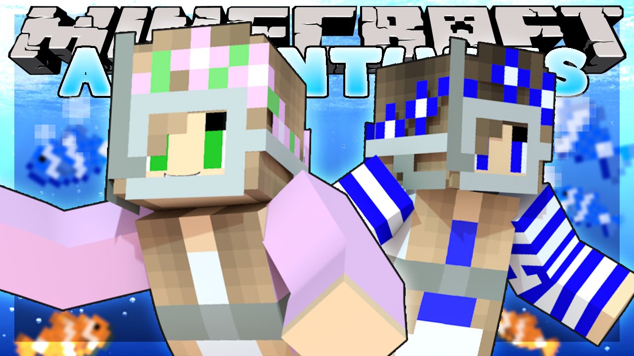 Minecraft - Приключения Маленькой Келли: ВЕСЁЛОЕ ПОДВОДНОЕ ПЛАВАНИЕ! с Маленькой Карли