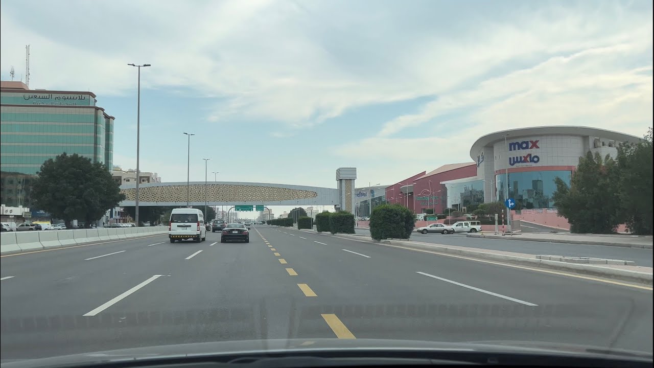 Arbaeen Street & Palestine Street Jeddah 4K | شارع الأربعين وشارع فلسطين جدة