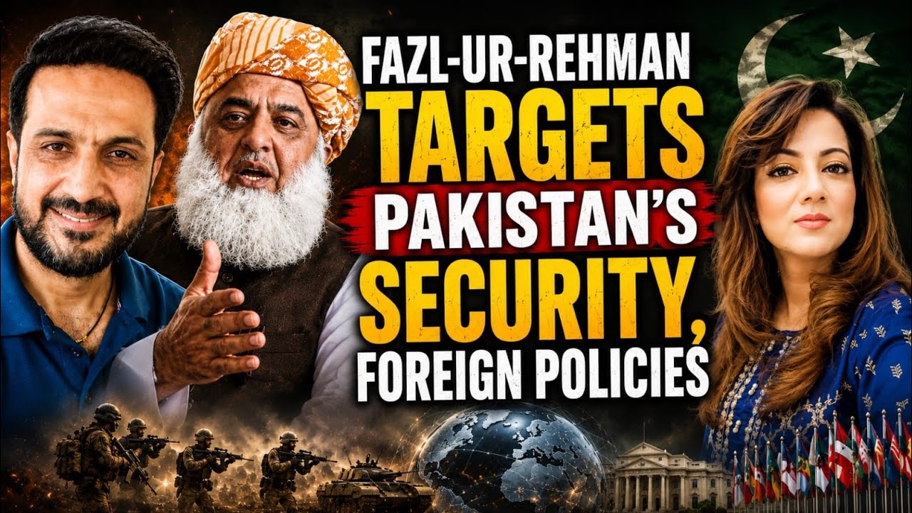 #FakharYousafzai #MoulanaFazlUrRehman Targets #Pakistan's Security, Foreign Policies #India 