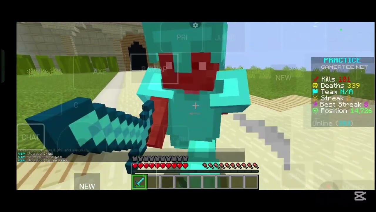 Minecraft uhc sword  pvp