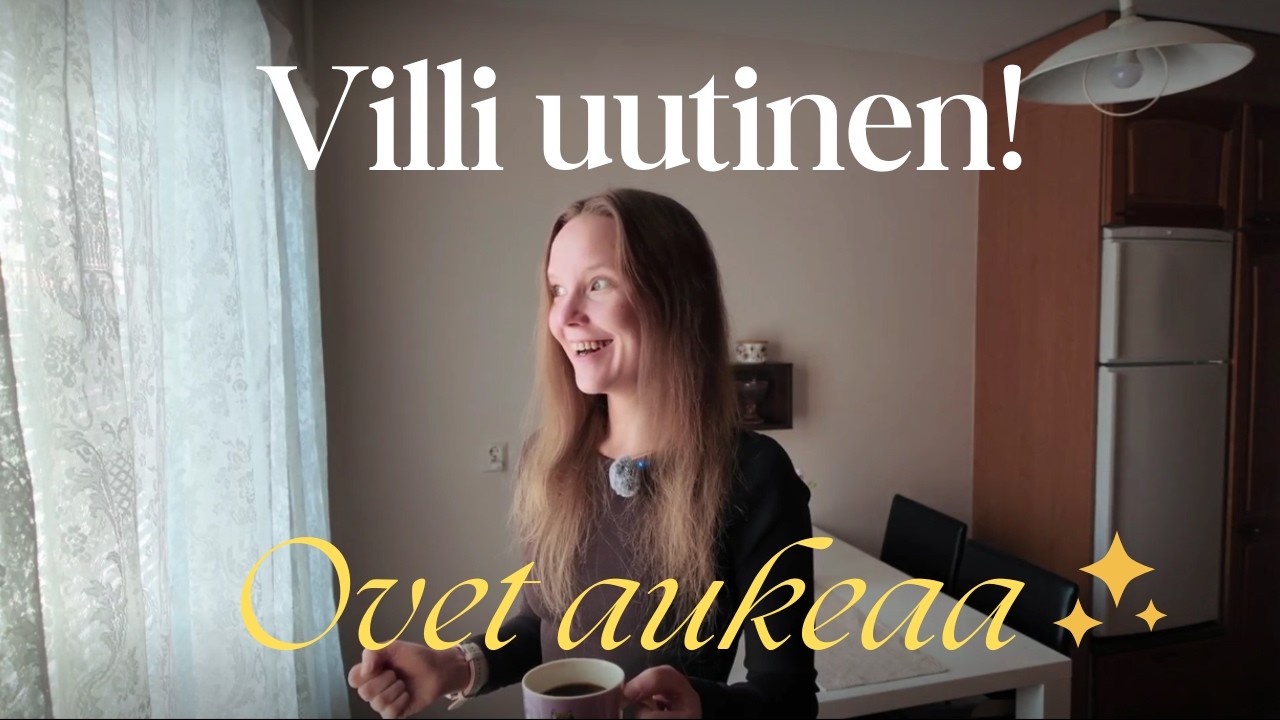 Kun teet omaa juttuasi, ovet aukeaa ✨ | Aamukuulumiset & ostosesittely