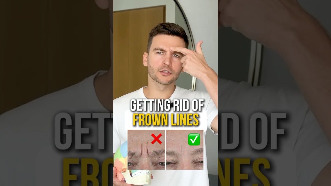 Get rid of frown line🔥🔥🔥 #antiaging #skincare #antiagingsupplements #osteopathy