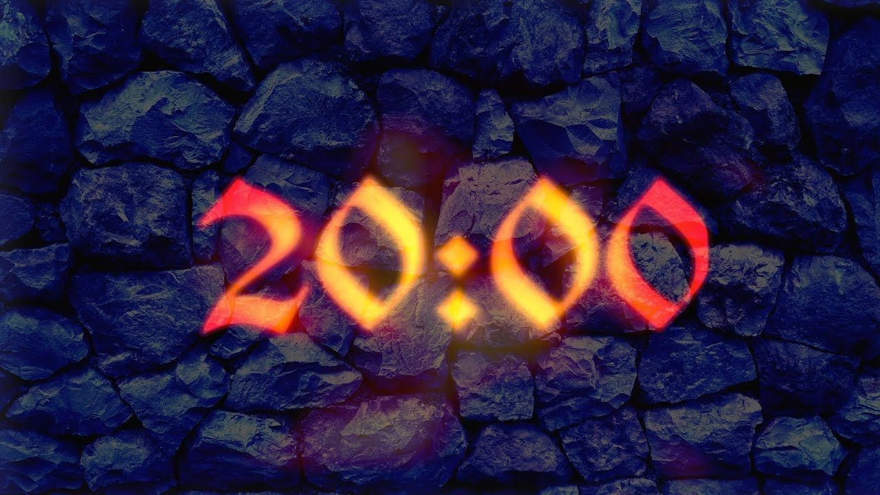 20 Minutes countdown timer (With Ambient, Relaxing music)