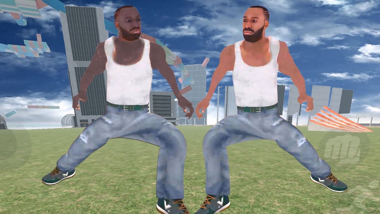 Franklin fight black Franklin in Indian bike driving 3d 