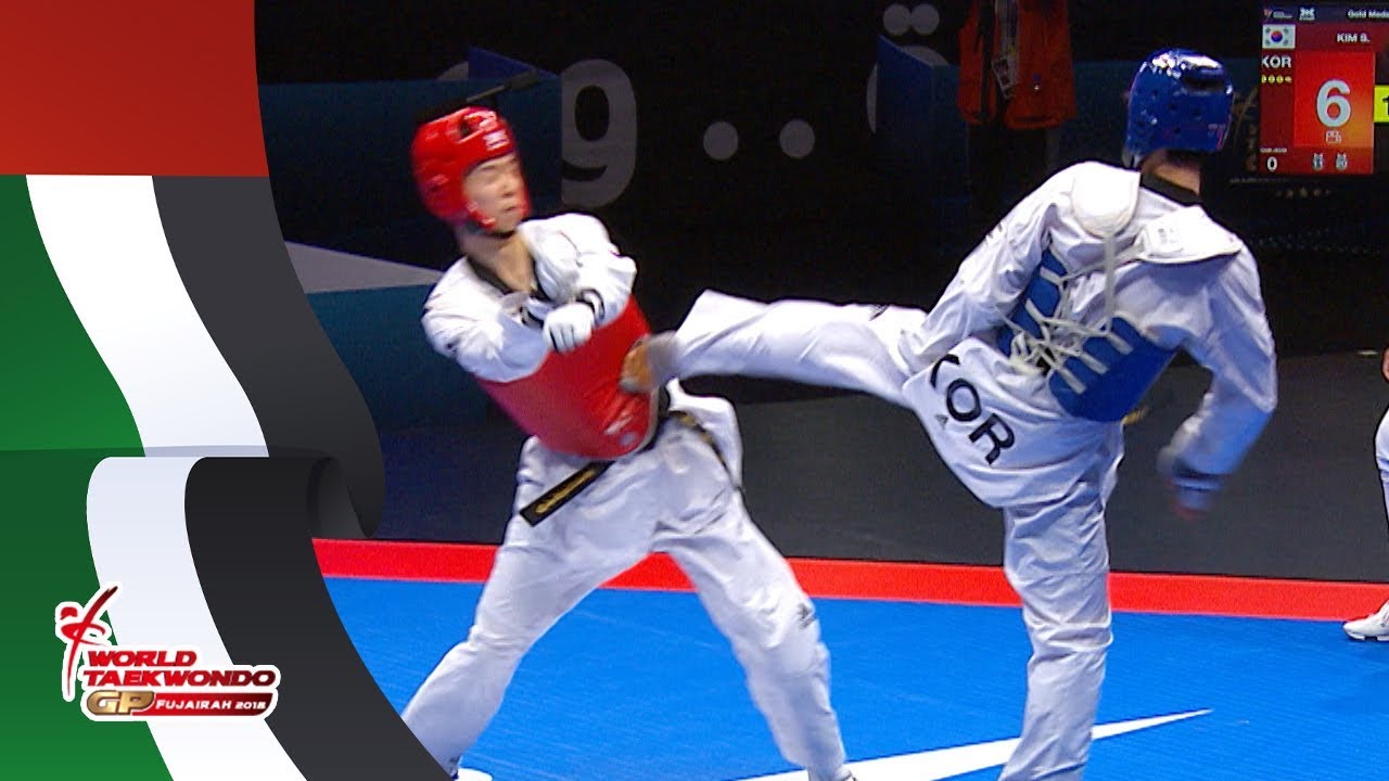 Fujairah 2018 WT GP FINAL, Финальный матч [Мужчины, до 68 кг] Dae-hoon LEE (Корея) против Seok-ba...