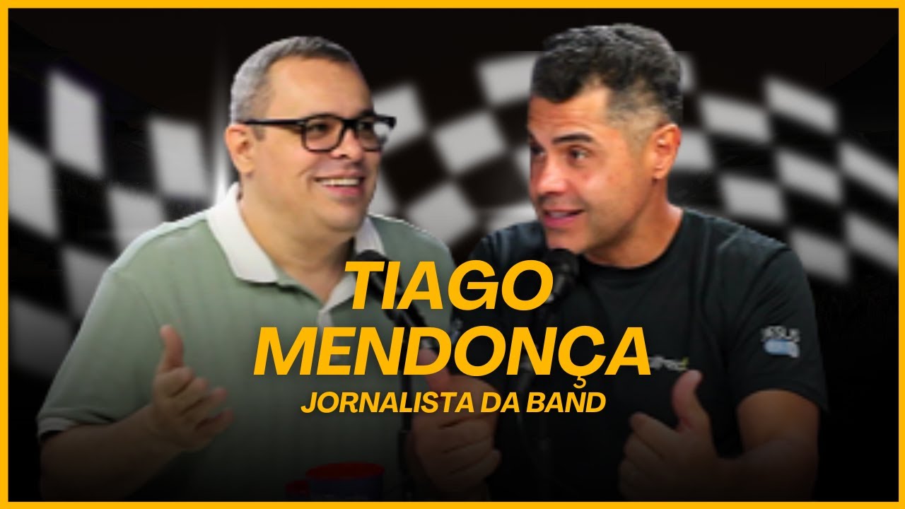 TIAGO MENDON&Ccedil;A | JORNALISTA DA BAND QUE CONVERSOU COM AS LENDAS DA F&Oacute;RMULA 1