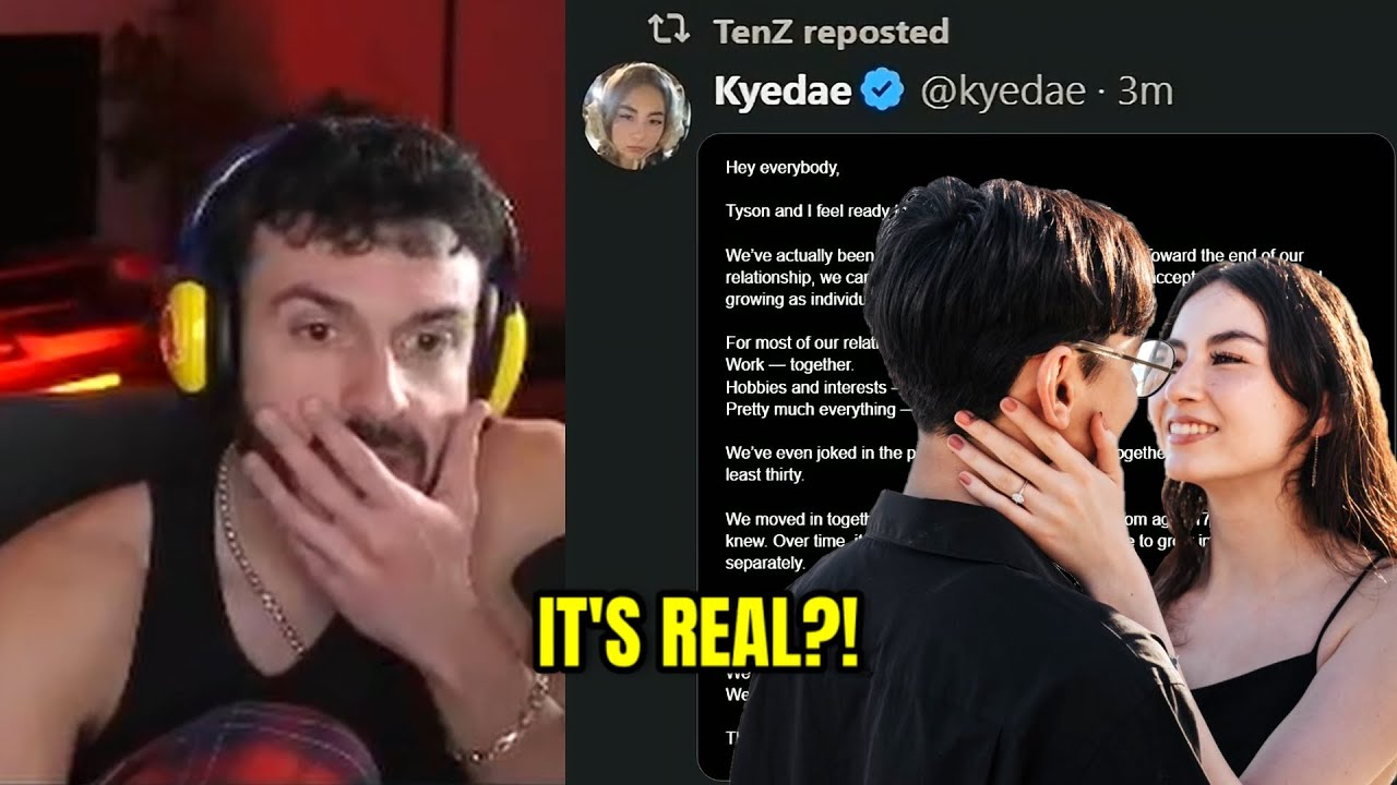 Тарик отреагировал на расставание ТенЗ и Кьедэ 😭💔