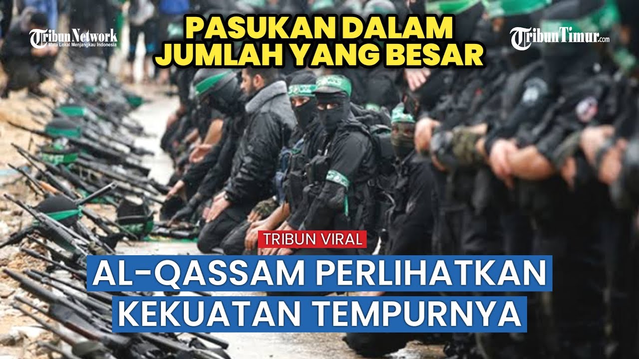 Al-Qassam Perlihatkan Kekuatan Tempur Sebelum Berperang Melawan Tentara Israel