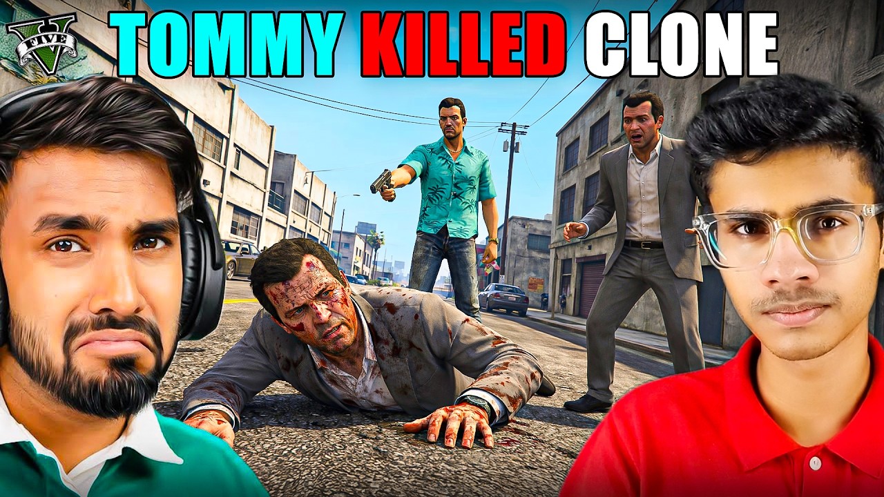 Tommy Killed Michael Clone In GTA 5 Real Life! | Techno Gamerz
