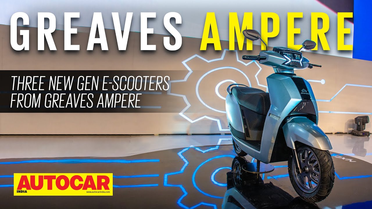 Greaves Ampere - Ampere's new design language | Auto Expo 2023 | Autocar India