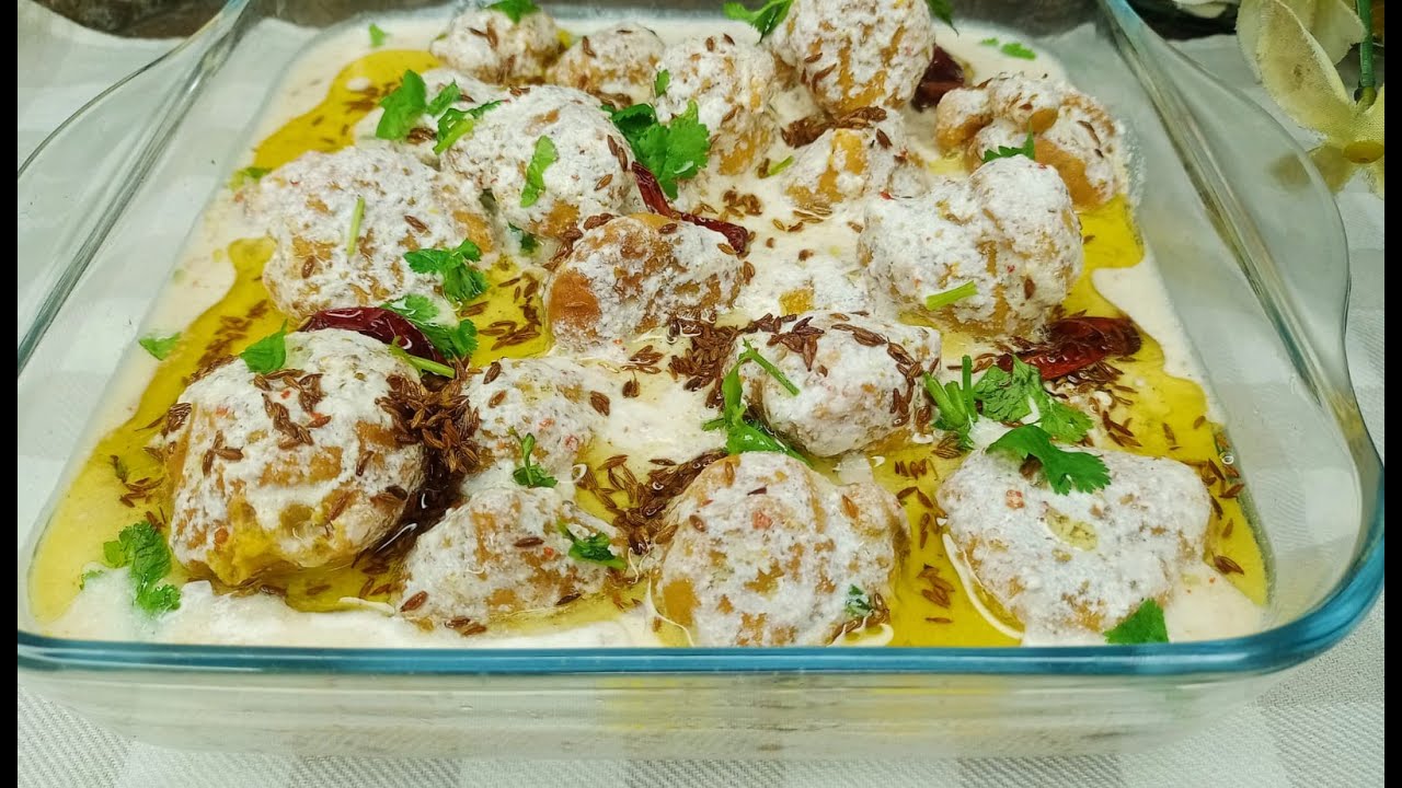 Dahi Phulkiyan Recipe | Besan Dahi Phulki Recipe | Dahi Phulki Banane Ki Recipe | Iftar Recipes Easy