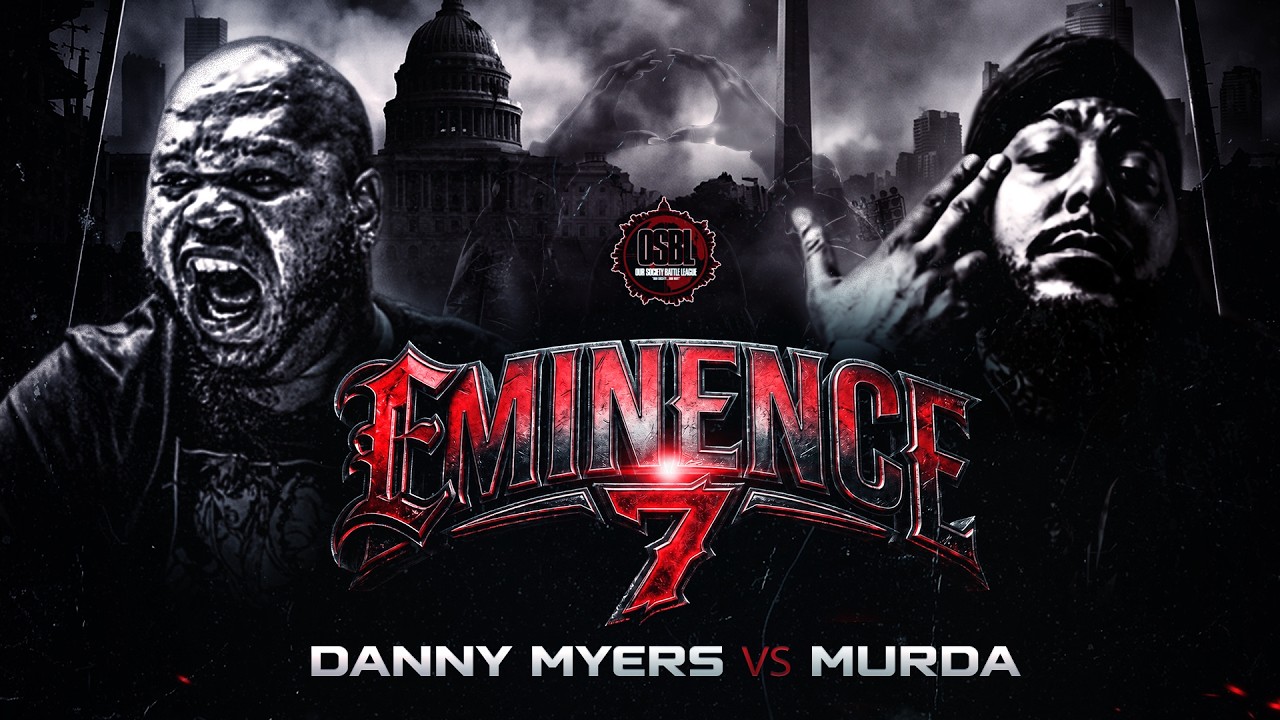 DANNY MYERS vs MURDA | HOSTED by JAZ THE RAPPER | 👑EMINENCE 7: ALL EYEZ ON 🅾️ #OSBL #RAP #BATTLERAP