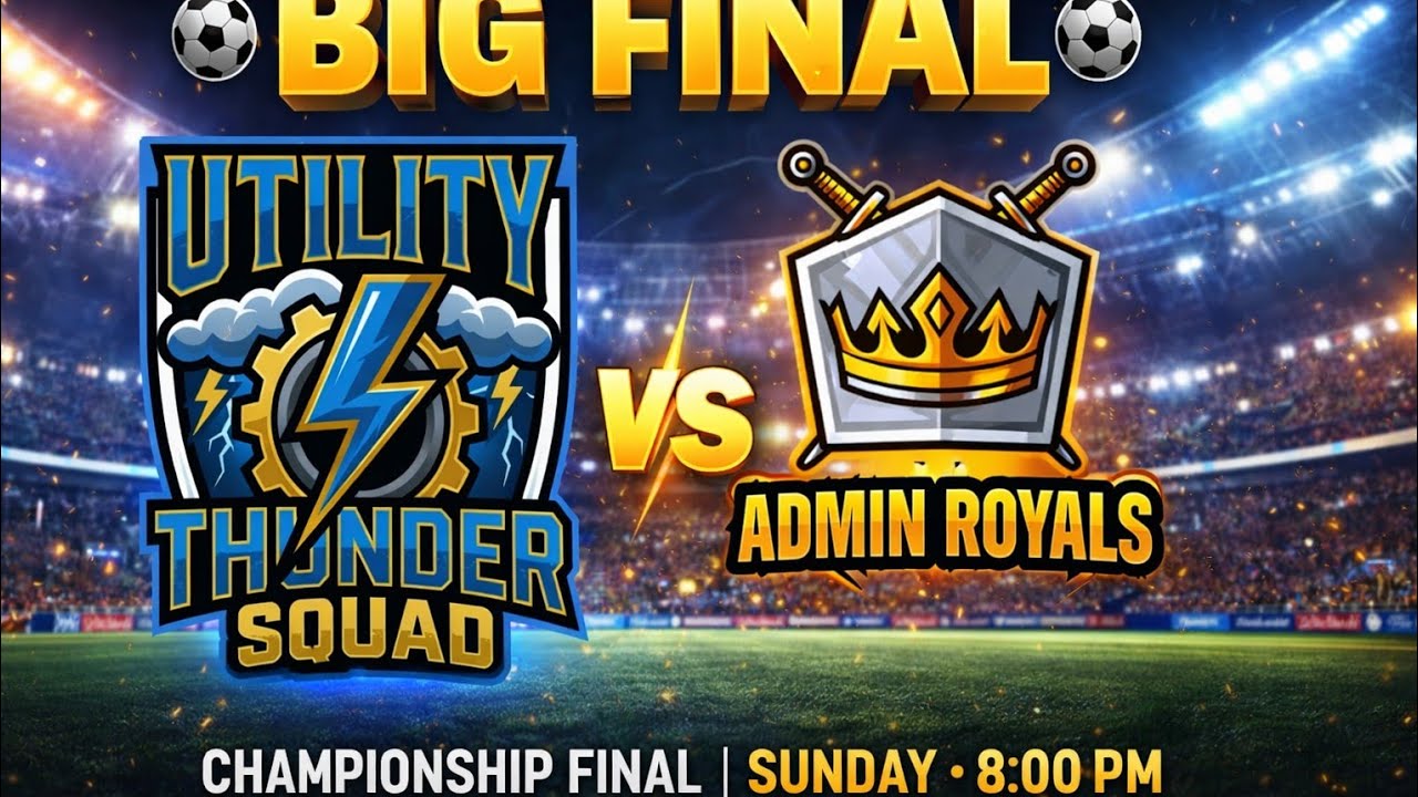 UDL FOOTBALL BIG FINAL MATCH 2026, ADMIN ROYALS VS THUNDER THUNDER SQUAD, PART -14