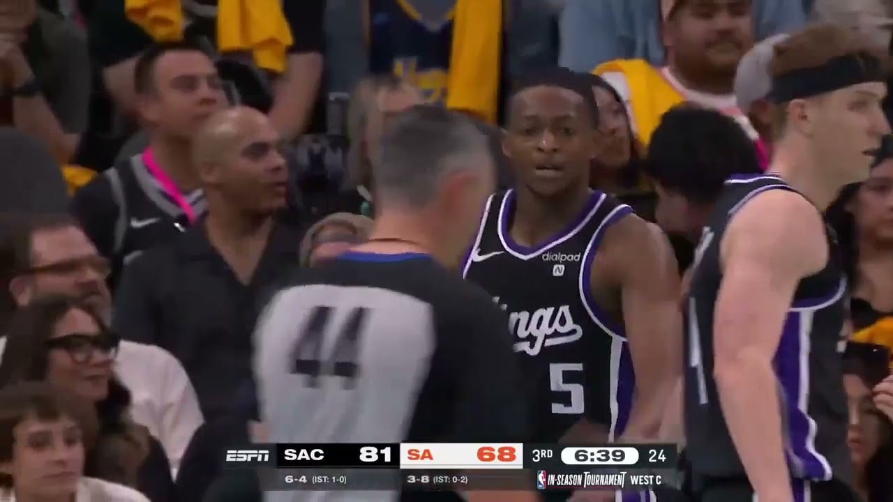 NBA Season 2023-2024 San Antonio Spurs - Sacramento Kings Highlights