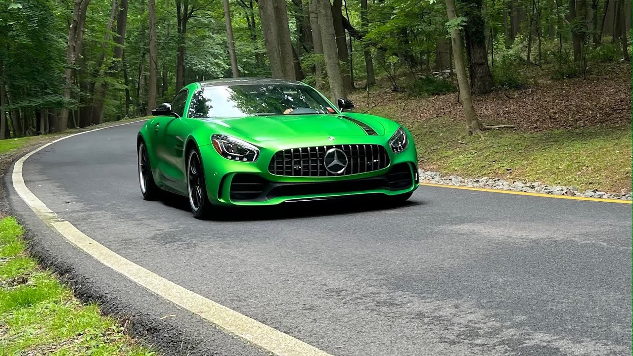 Mercedes AMG GTR POV: вождение по просёлочным дорогам | Вот почему вы покупаете эту машину