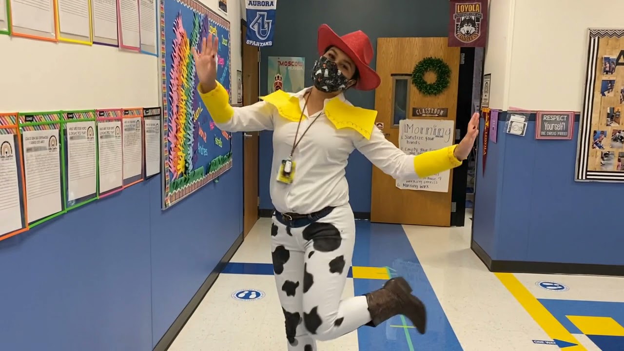 Third Grade Halloween Parade 2021