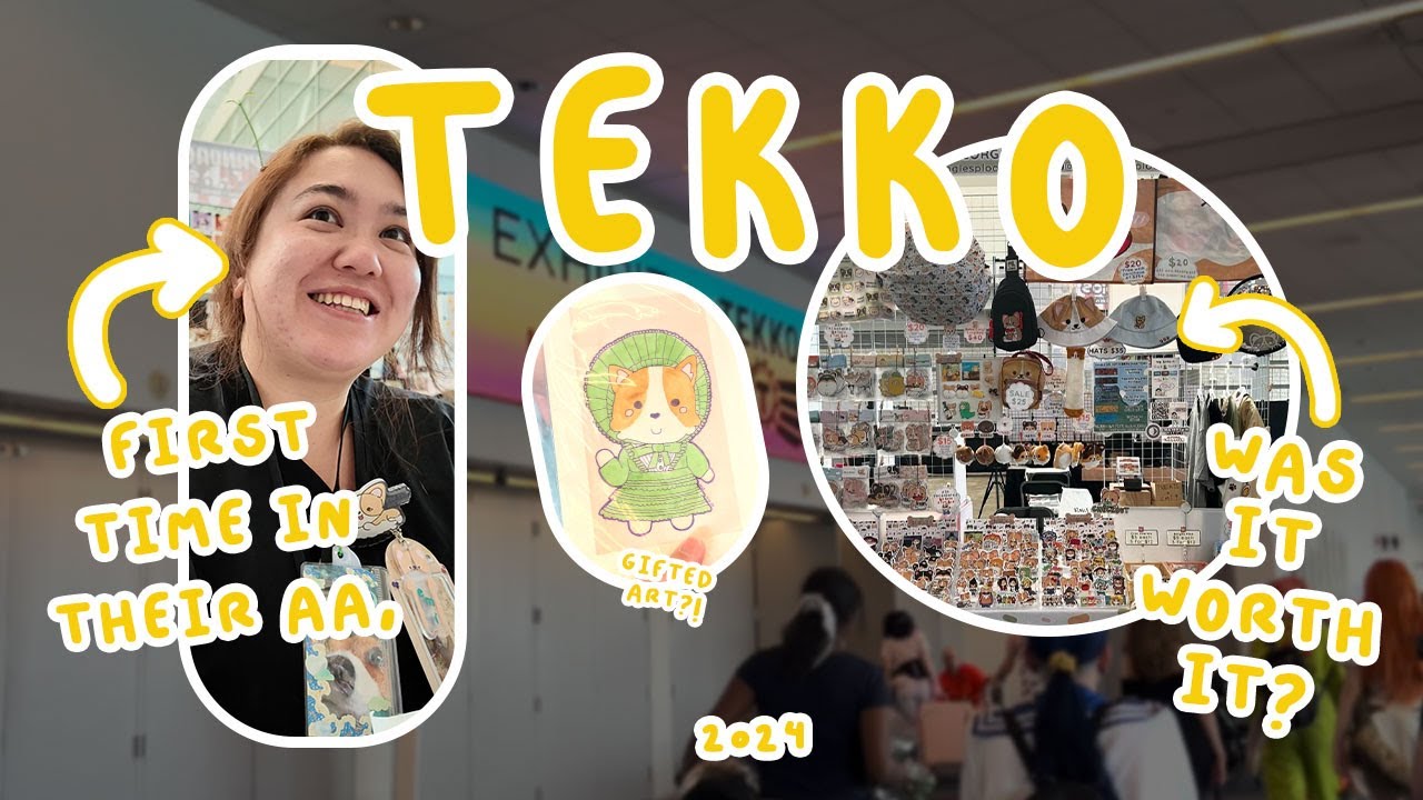 Первый раз в Tekko! | Видеоблог Artist Alley | Single Sploot | СТОИЛО ЛИ ПУТЕШЕСТВИЕ?