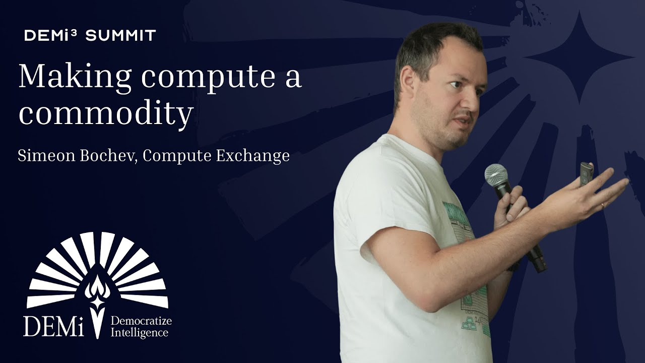 Trade GPU compute like you trade oil — Simeon Bochev, Compute Exchange