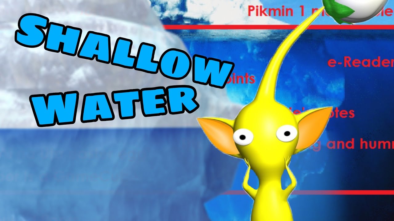 Shallow Water - The Pikmin 2 Iceberg