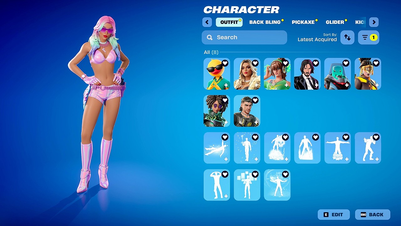 Fortnite Chapter 7 Season 3 Battle Pass Skins & Emotes Showcase