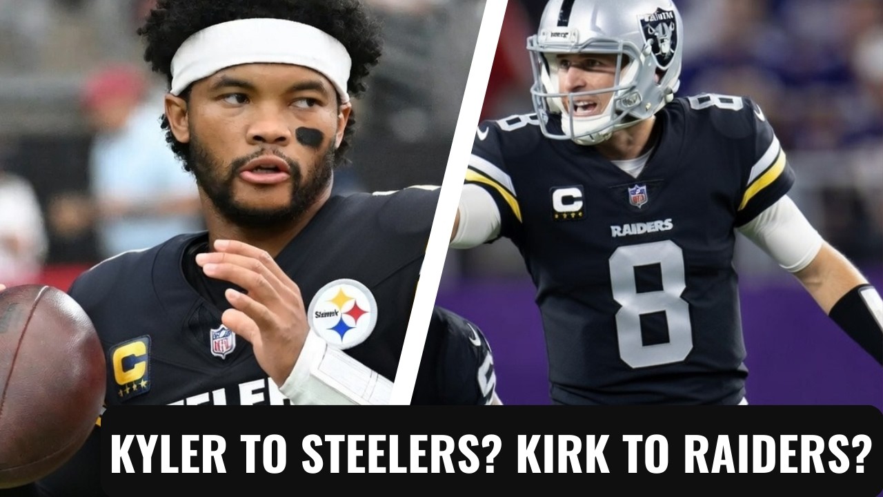 Kirk Cousins to the Raiders and Kyler Murray to the Steelers