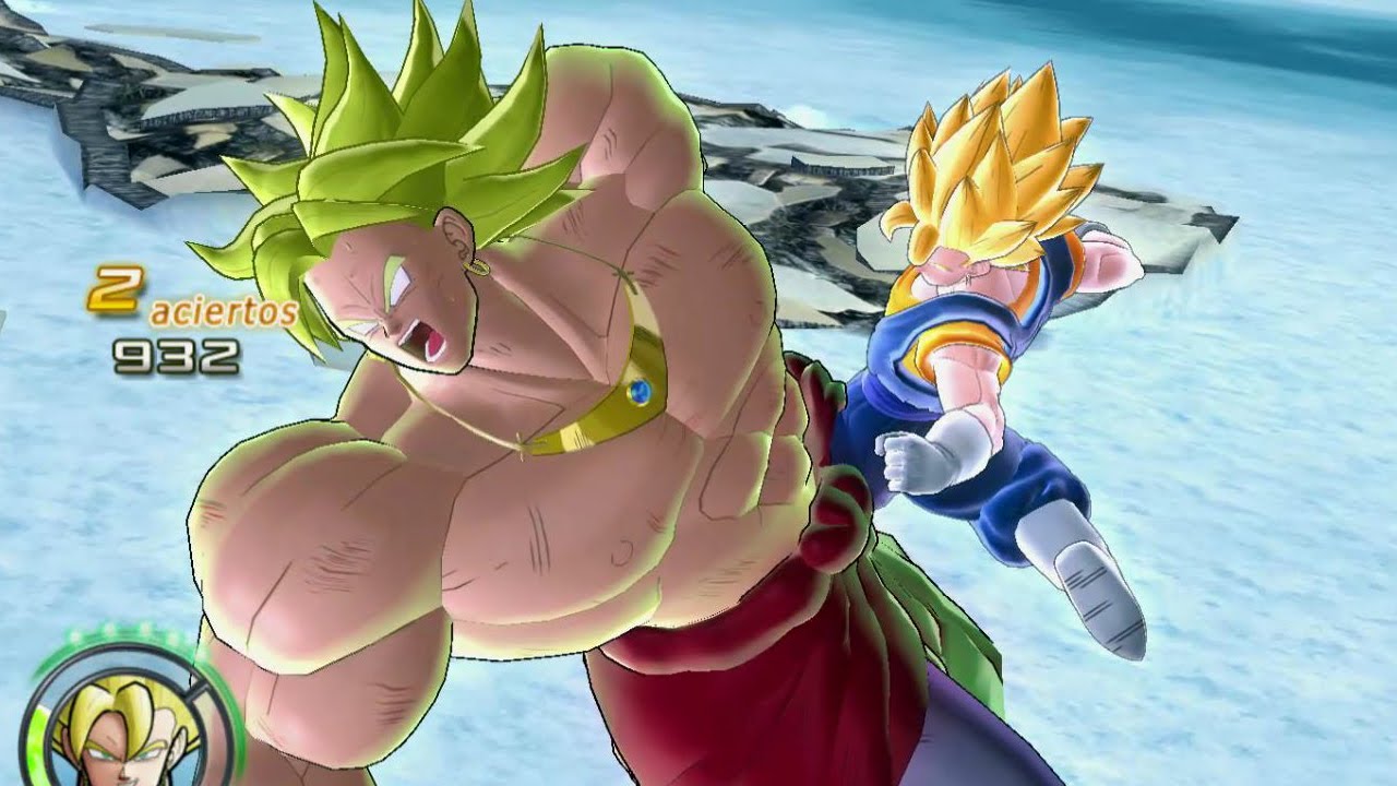 Dragon Ball Raging Blast 2 Vegito vs Broly