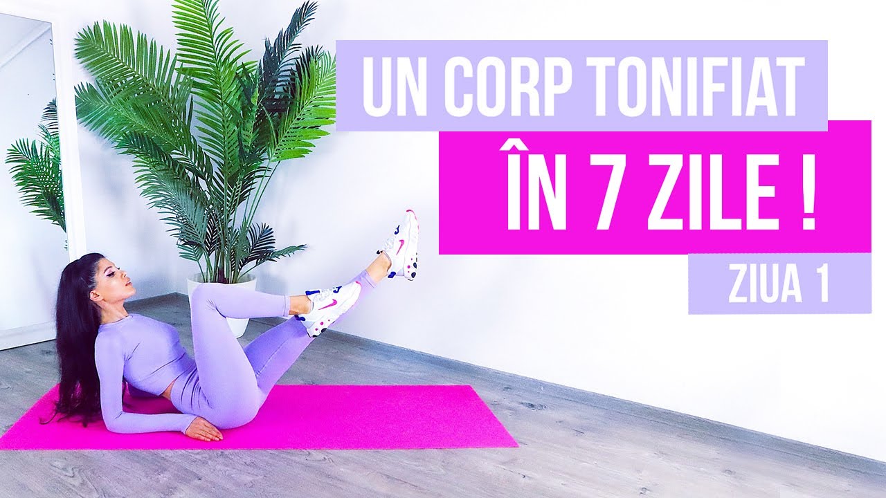 UN CORP TONIFIAT ÎN 7 ZILE!/ZIUA 1/ ANTRENAMENT FULL BODY [HD]