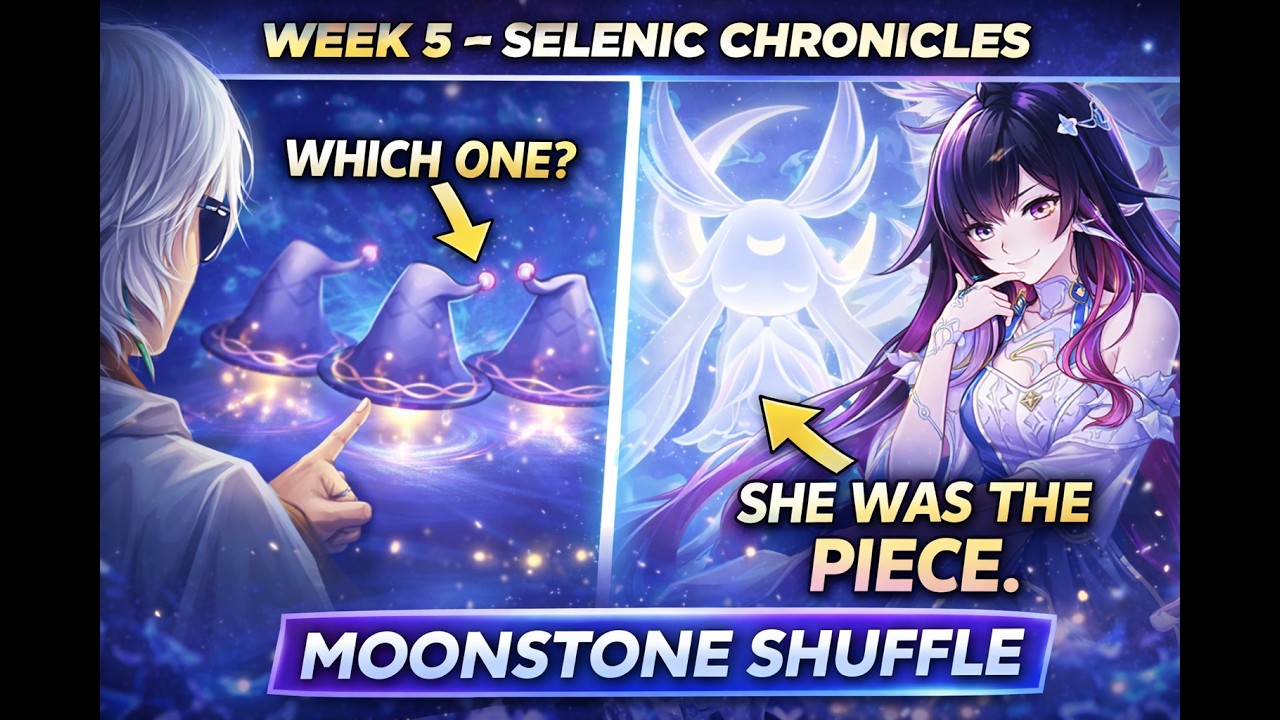 Columbina Was Cosplaying…?😳Selenic Chronicles Part 3 Week 5 We Played The Moonstone Shuffle#genshin
