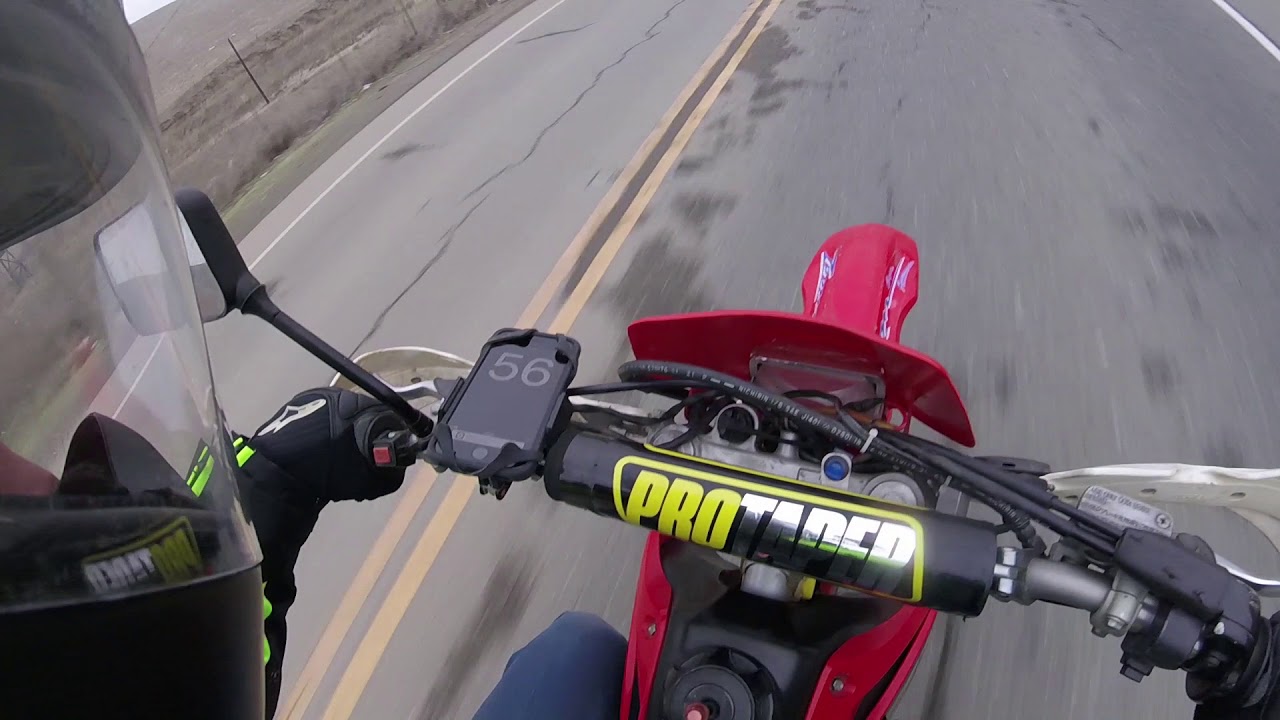 CRF230F Top Speed Run