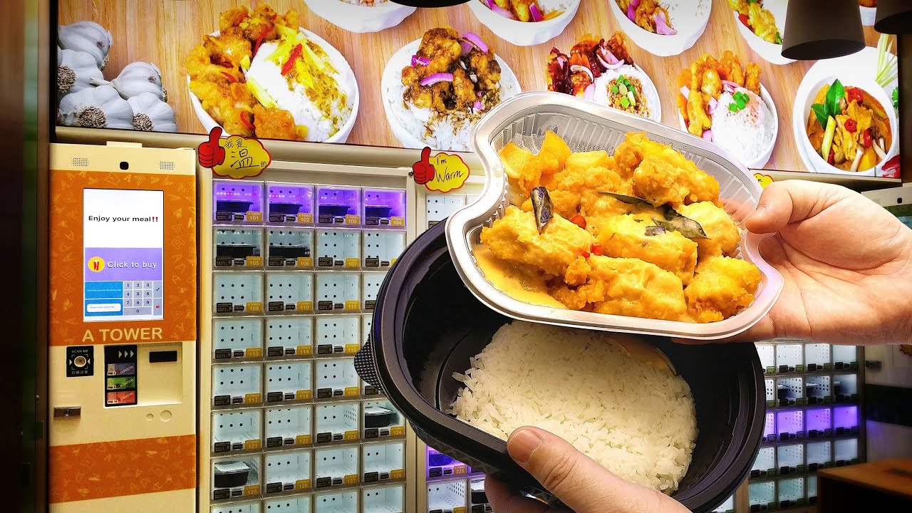 Hot Food Vending Machine Canteen In Malaysia