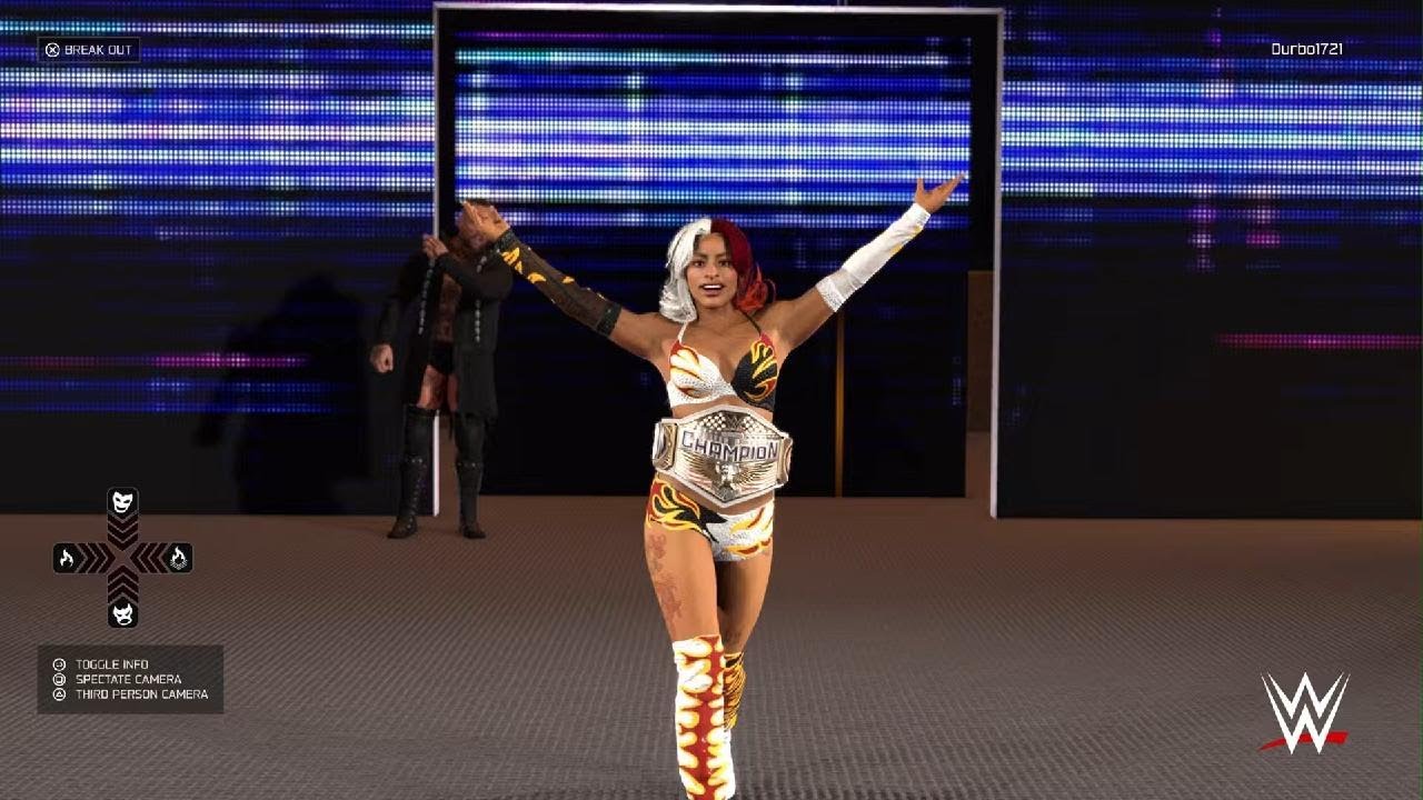 Year 1 Night of Champions WWE Women's US Championship #WWE2K26