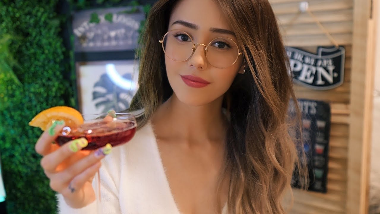 ASMR- Bartender mixes you Special Drinks | Roleplay | Personal Attention 🍻 🍸