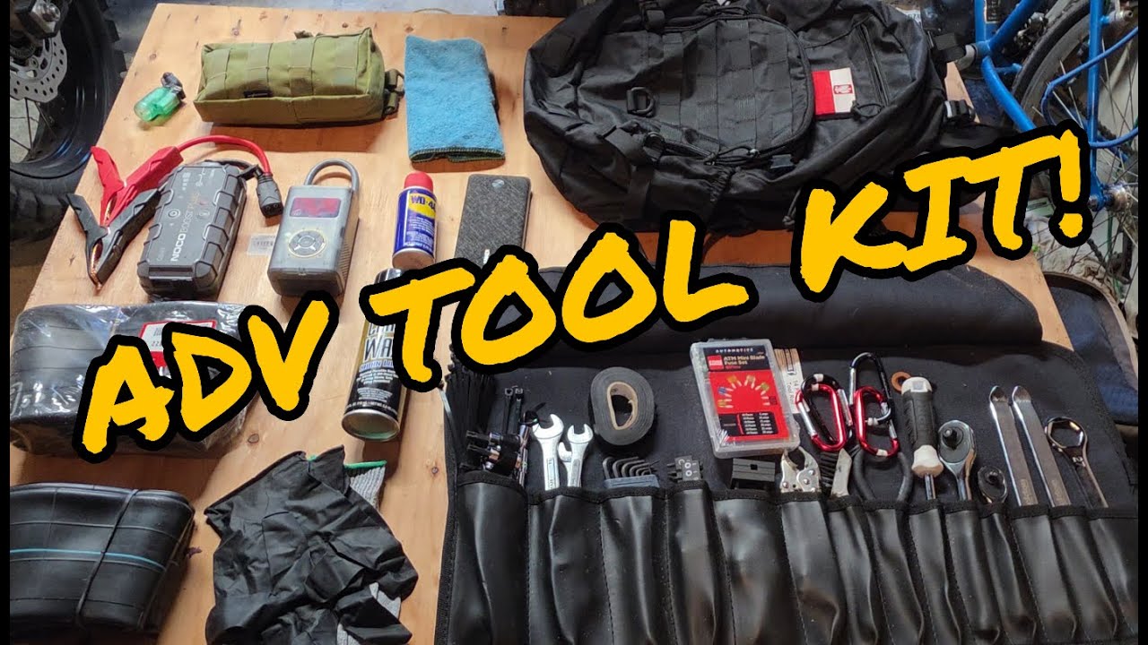 Dont get Stranded! | My Roadside Moto Tool Kit