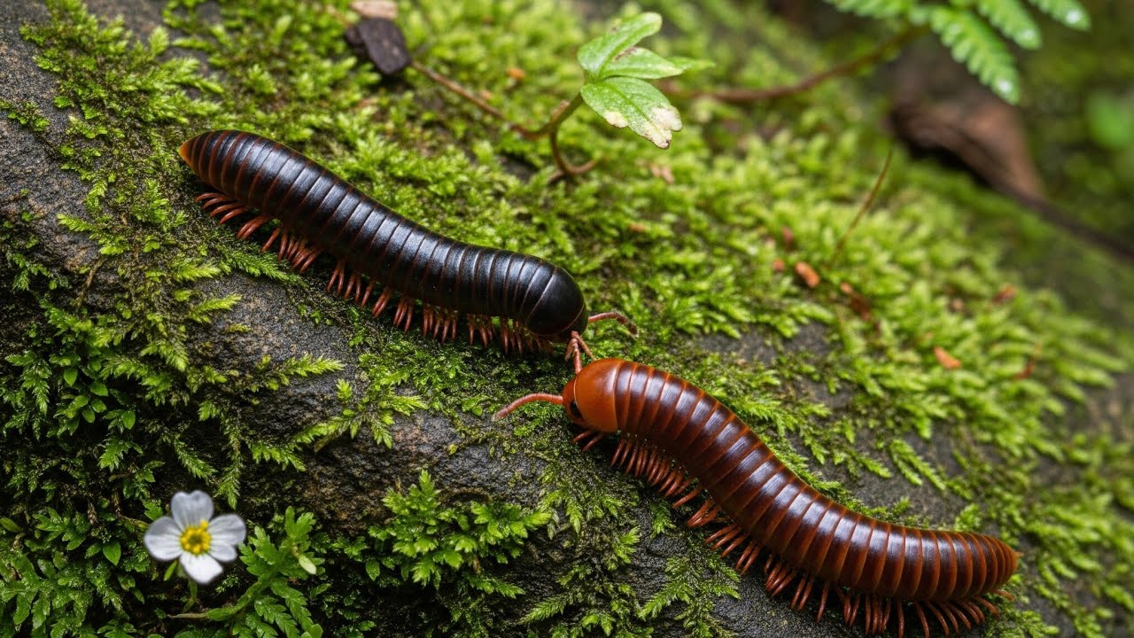 The unique and hidden world of millipedes #Millipede #Myriapods #Invertebrates #Wildlife