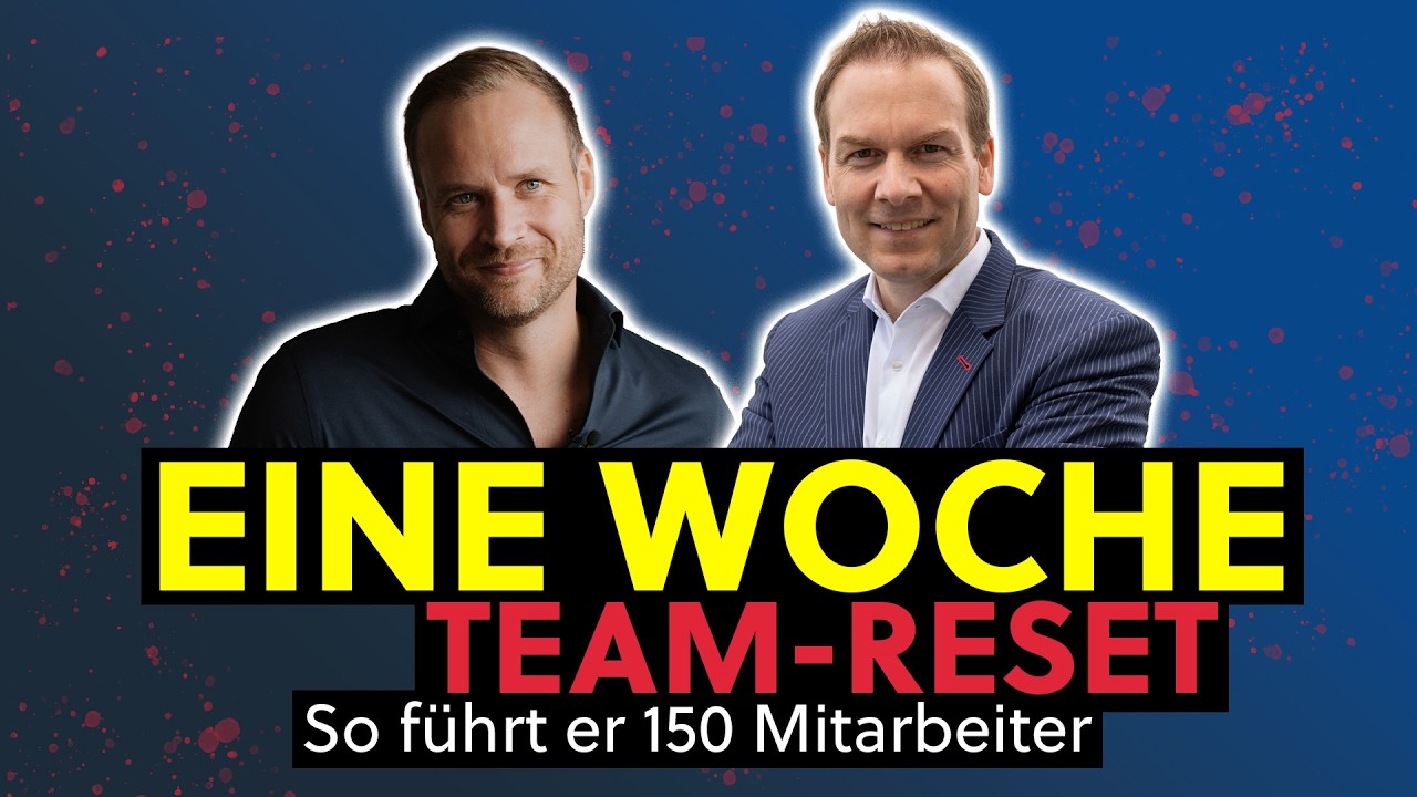 INTERVIEW mit ALEXANDER MÜLLER - 1 Woche Team-Reset bei GREATOR. So führt er 150 Mitarbeiter