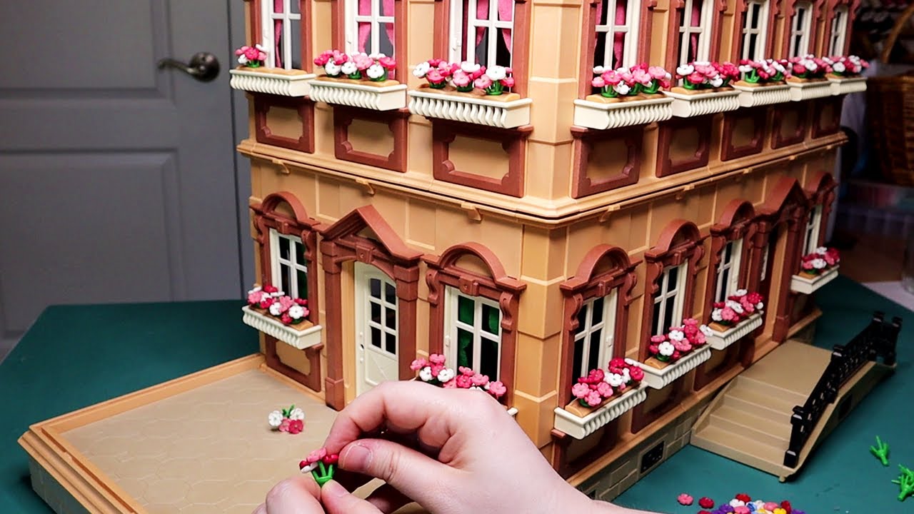 ASMR | Assembling Playmobil Victorian Mansion