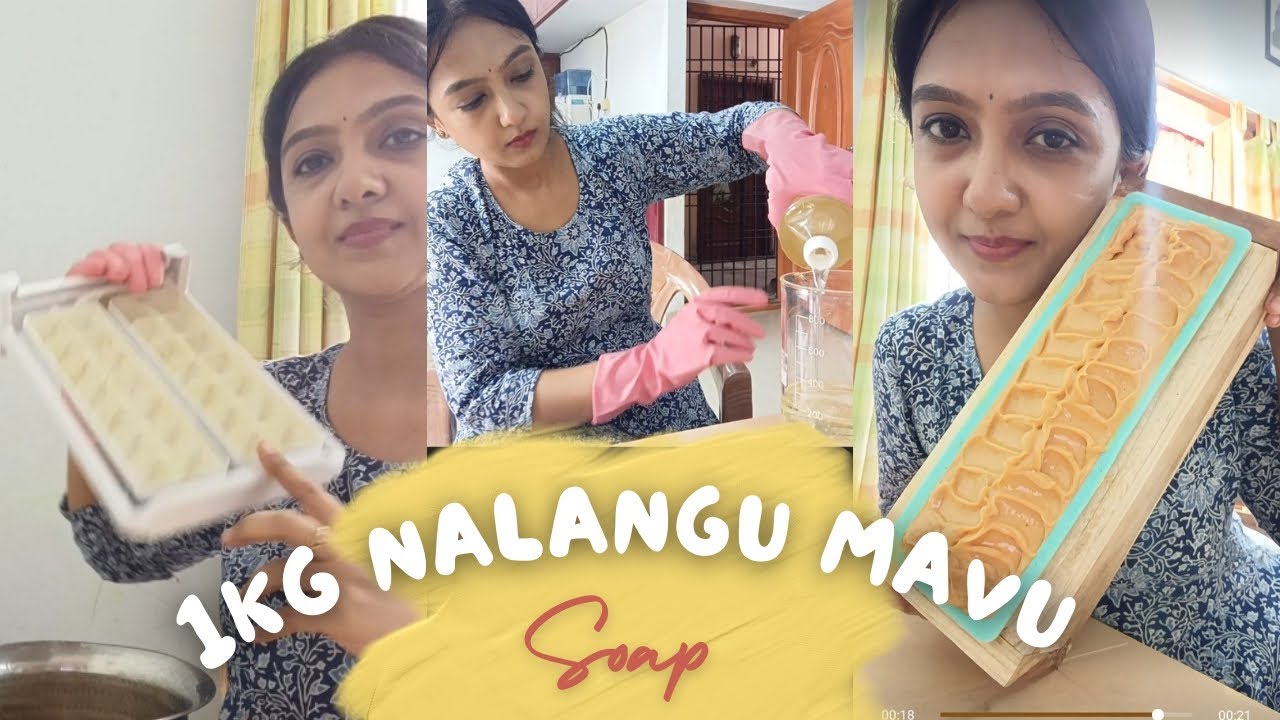 Making Cold Processed Soap🫧 #anbudanpriya