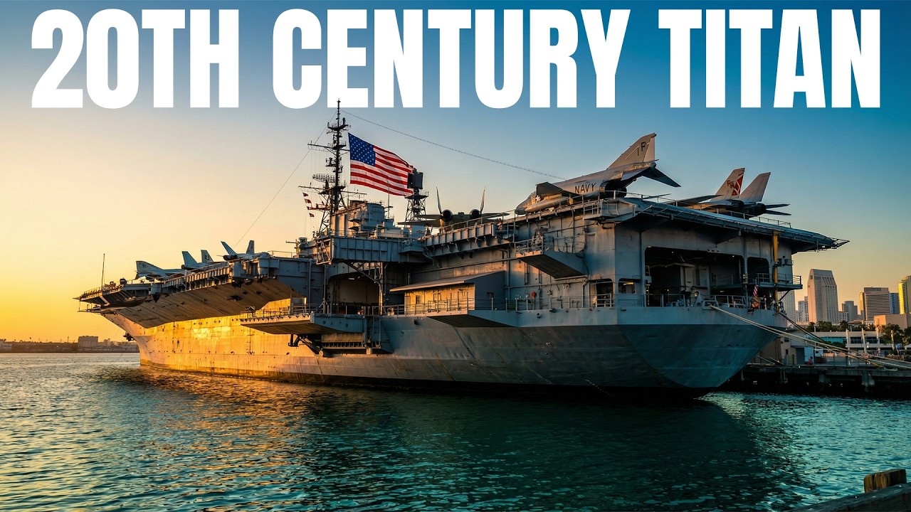 🚢USS Midway: The longest-serving aircraft carrier of the 20th century🇺🇸