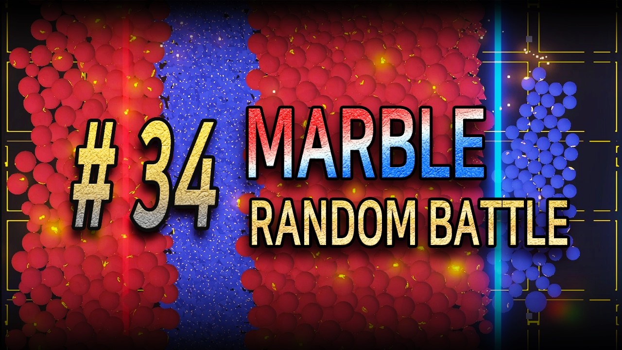 10k Marble Random Battle - # 34 - War of Line