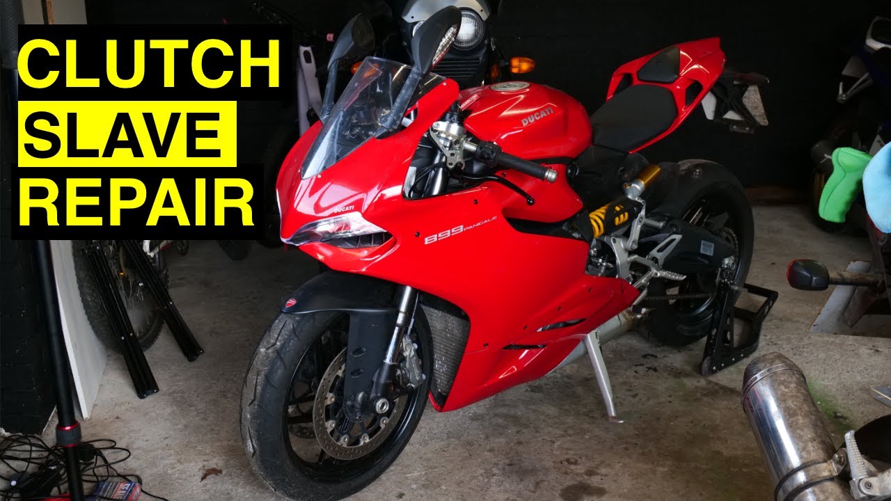 Ремонт рабочего цилиндра сцепления Ducati Panigale | Установка рабочего цилиндра сцепления Oberon...