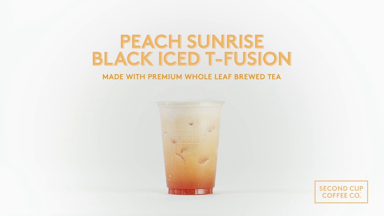 Peach Sunrise Black Iced T-Fusion