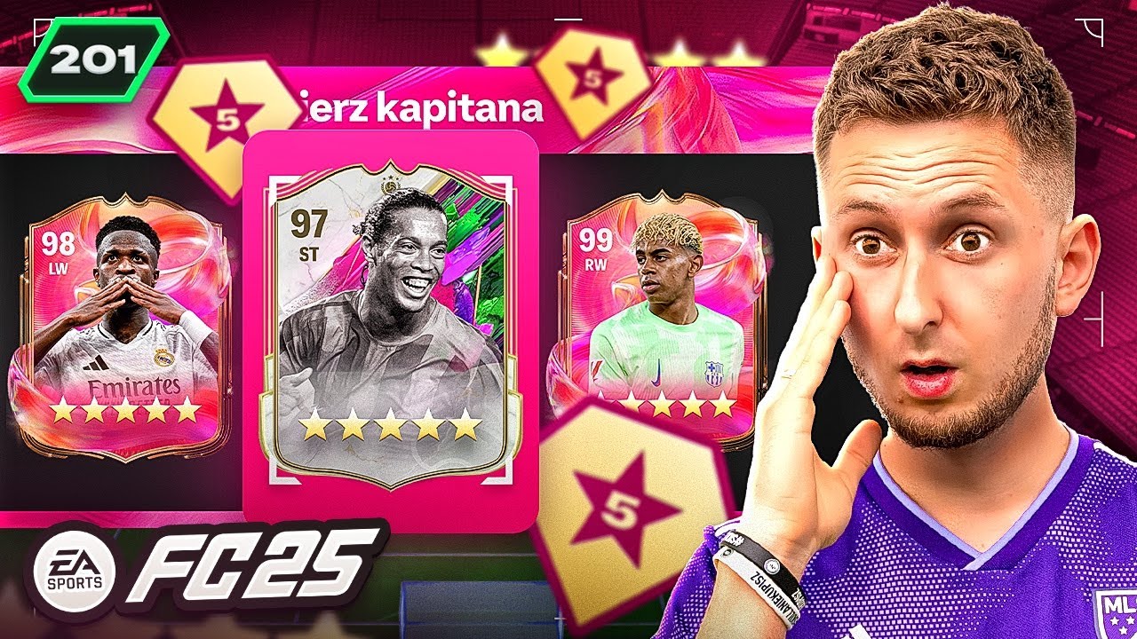ZROBIŁEM DRAFT 5 GWIAZDEK SZTUCZEK [#201] FC25 ULTIMATE TEAM