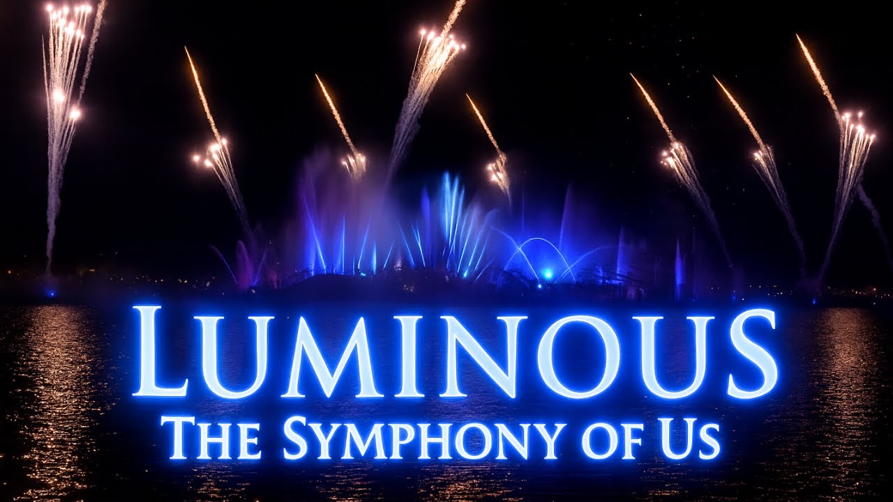 EPCOT Fireworks | Luminous The Symphony of Us [4K POV]