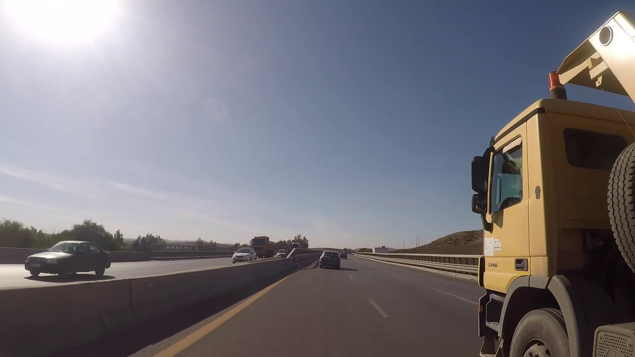 Algeria Highway Constantine Algiers, Gopro / Algérie Autoroute Constantine Alger, Gopro