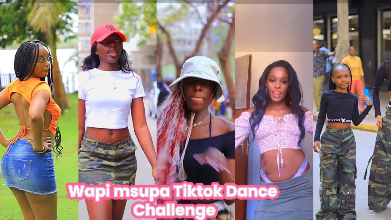 Wapi msupa Tiktok Dance Challenge pt 2 