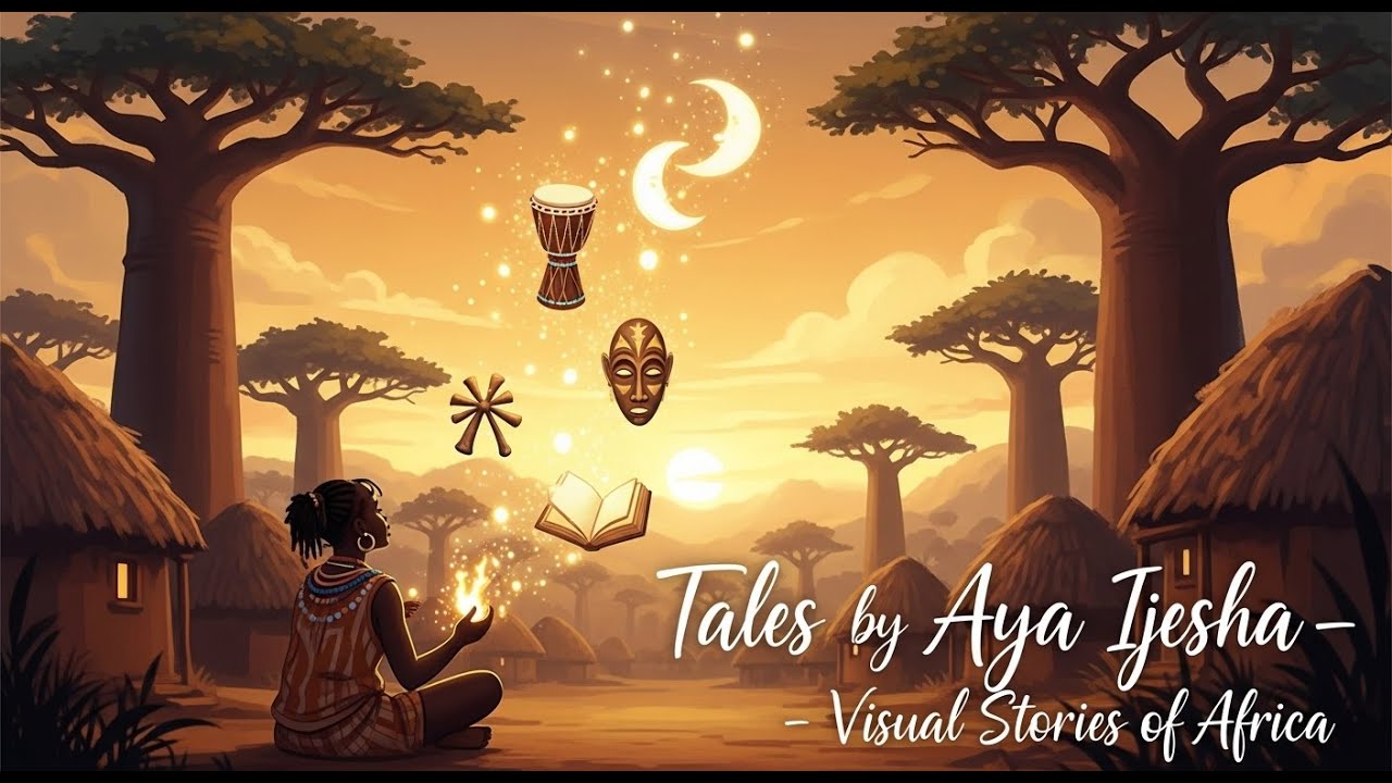 African Folktales in Pictures! #africanfolktales #visualstorytelling