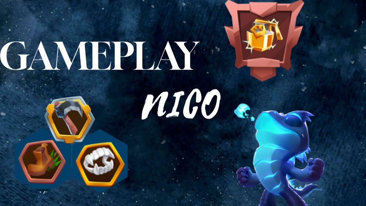 Nico New Character 20 Level Max Nicozilla Zooba Squad Gameplay Skin Unlock