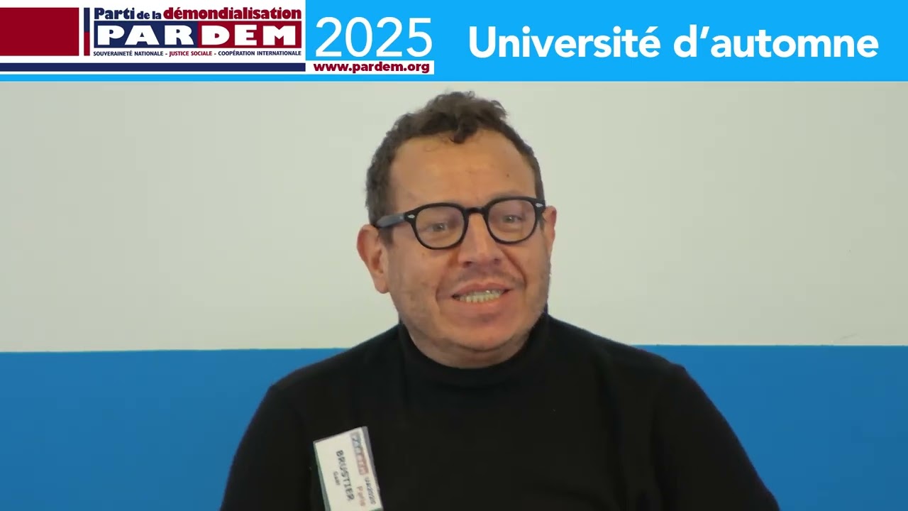 La route de la décivilisation : Présentation par Gaël Brustier de son livre, suivie d’un débat